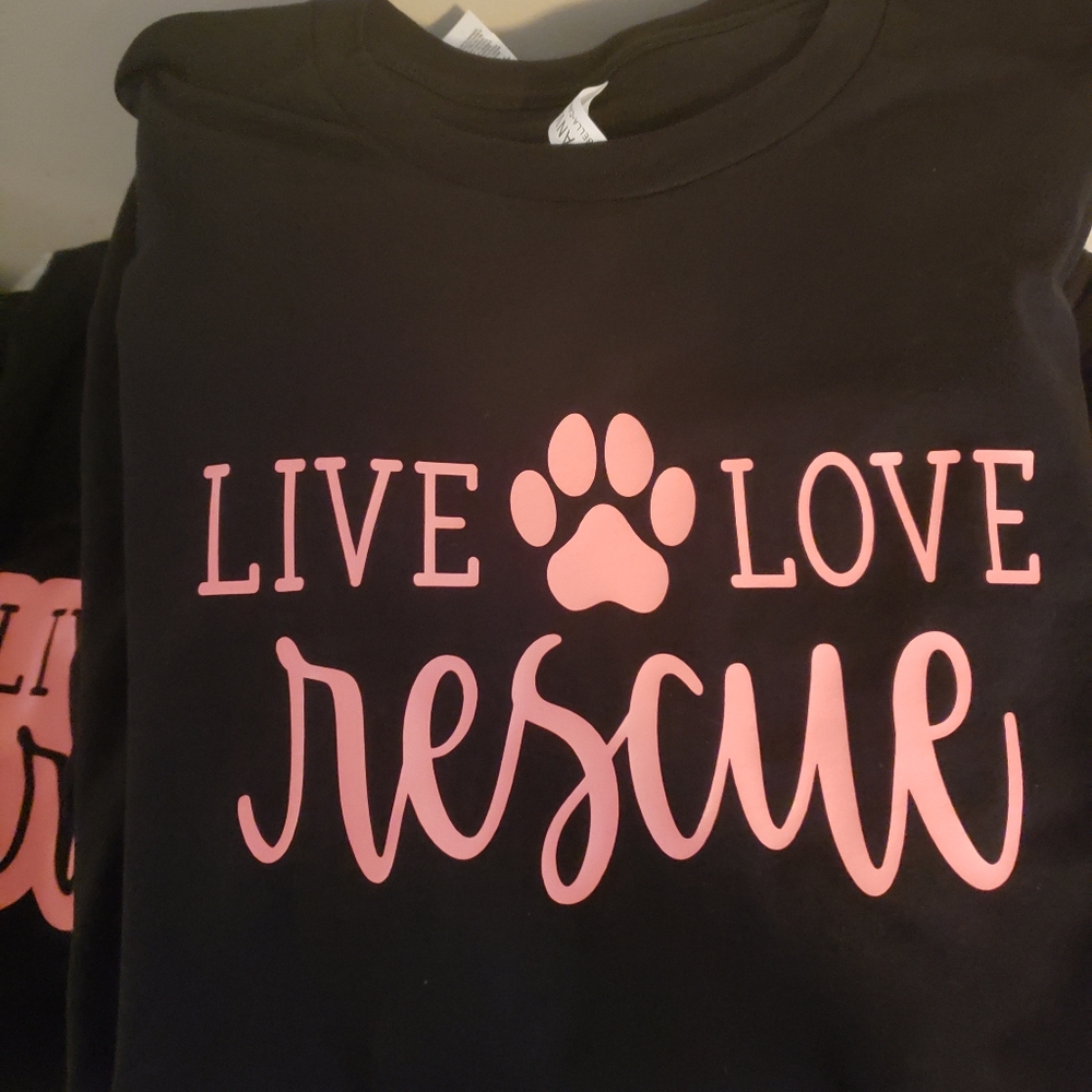 Live love rescue shirt